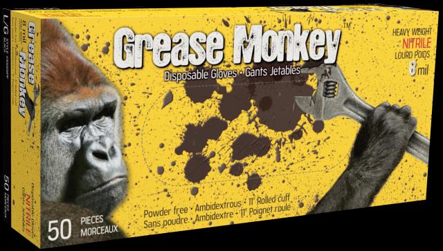 Where to find Gloves, Grease Monkey 8 Mil All Sizes in Vancouver