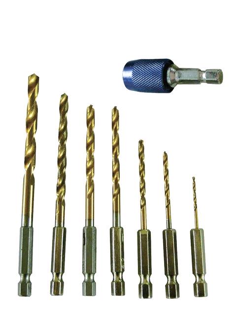Where to rent Drill Bit Set, 1 4  ROK 8 PC Titanium in Vancouver BC