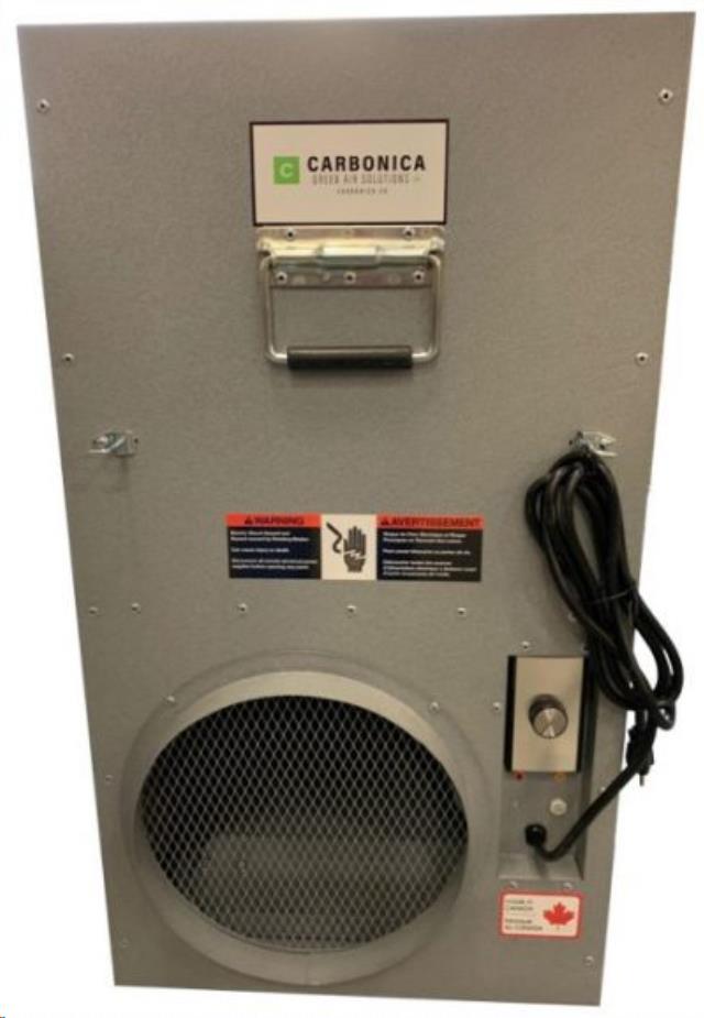 Where to rent AIR SCRUBBER CARBONICA 2000 in Vancouver BC