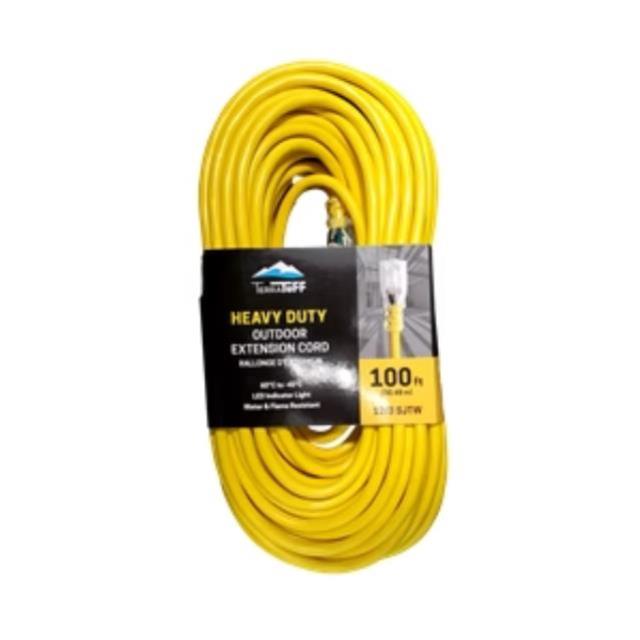 Where to rent Ext Cord, Outdoor 14 3 X 100  YLW in Vancouver BC