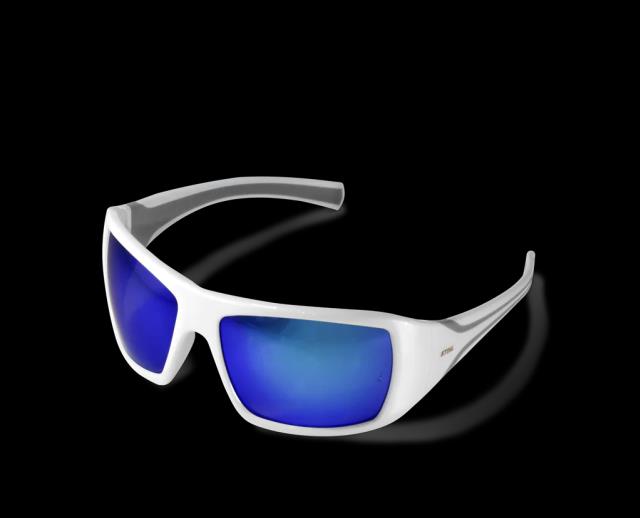 Where to rent Goliath Safety Glasses,White F  Blue Len in Vancouver BC
